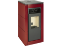 ESTUFA PELLETS FERLUX NEREA ROJO IMPERIAL
