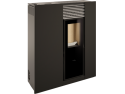 Estufa pellets Ferlux Genesis Steel Negra